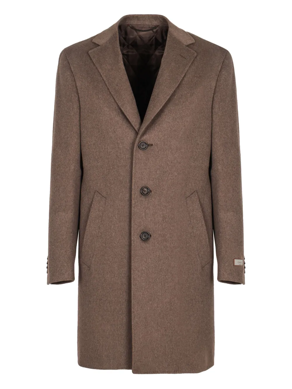 Шерстяное пальто Canali, коричневый
Шерстяное пальто Canali, коричневый