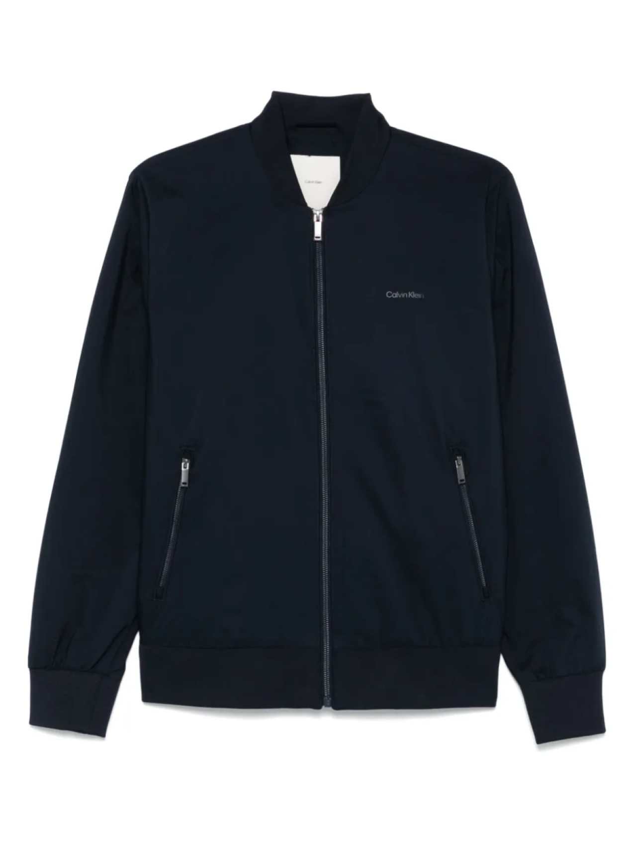 Бомбер с логотипом Calvin Klein, синий
Бомбер с логотипом Calvin Klein, синий