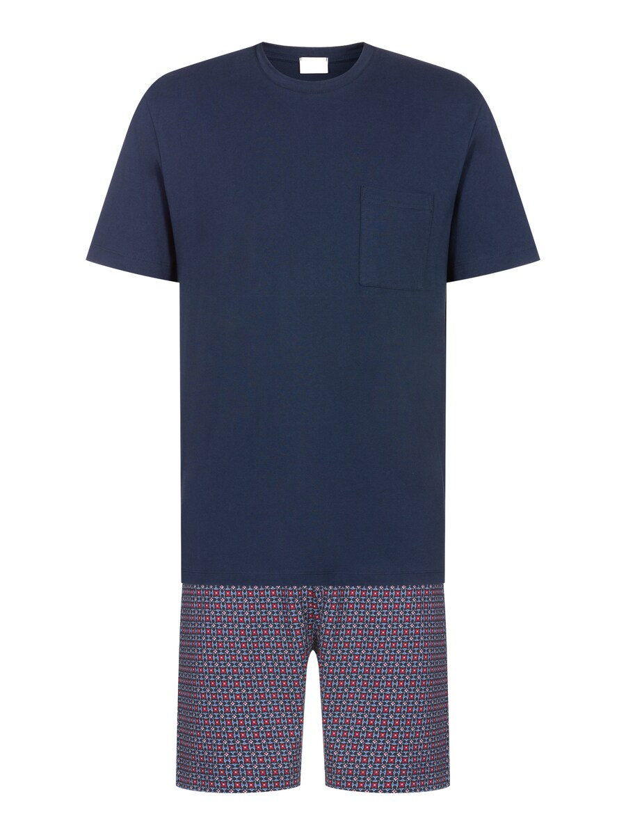 Короткая пижама Mey Red Tile, темно-синий 
Короткая пижама Mey Red Tile, темно-синий