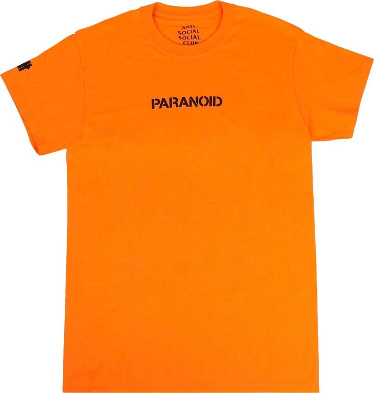 Футболка Anti Social Social Club x Undefeated Paranoid Logo T-Shirt 'Orange', оранжевый
Футболка Anti Social Social Club x Undefeated Paranoid Logo T-Shirt 'Orange', оранжевый
