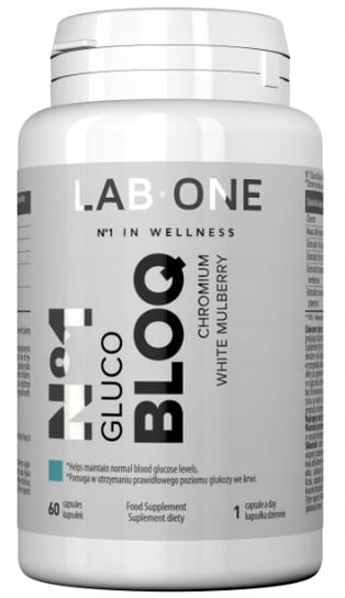 Lab One, Gluco BLOQ №1, 60 капсул.
Lab One, Gluco BLOQ №1, 60 капсул.