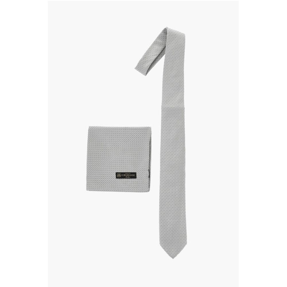 Шелковый галстук Corneliani, серый
Шелковый галстук Corneliani, серый