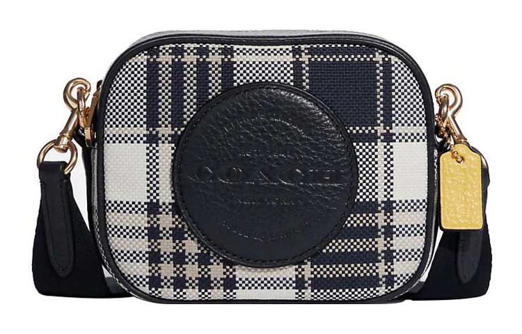 COACH Кожаная фотосумка через плечо миниатюрная женская в темно-синем и белом цветах
COACH Кожаная фотосумка через плечо миниатюрная женская в темно-синем и белом цветах