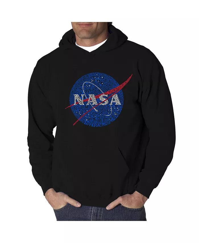Мужская худи с принтом - Nasa Meatball Logo LA Pop Art, черный
Мужская худи с принтом - Nasa Meatball Logo LA Pop Art, черный