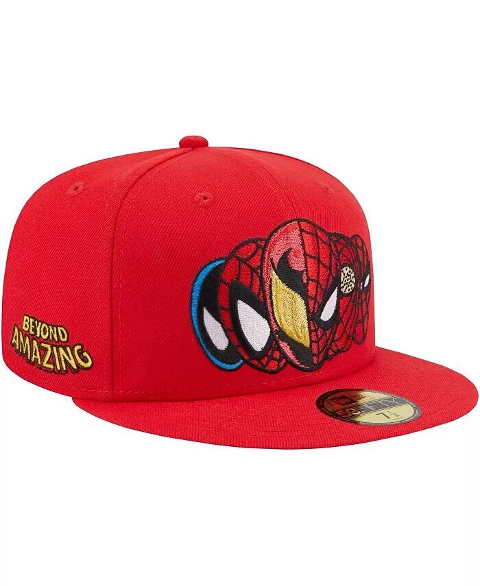 Мужская красная приталенная шляпа с изображением Человека-паука 59FIFTY New Era, красный
Мужская красная приталенная шляпа с изображением Человека-паука 59FIFTY New Era, красный