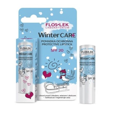 Floslek Winter Care Защитный бальзам для губ Spf20, New1
Floslek Winter Care Защитный бальзам для губ Spf20, New1