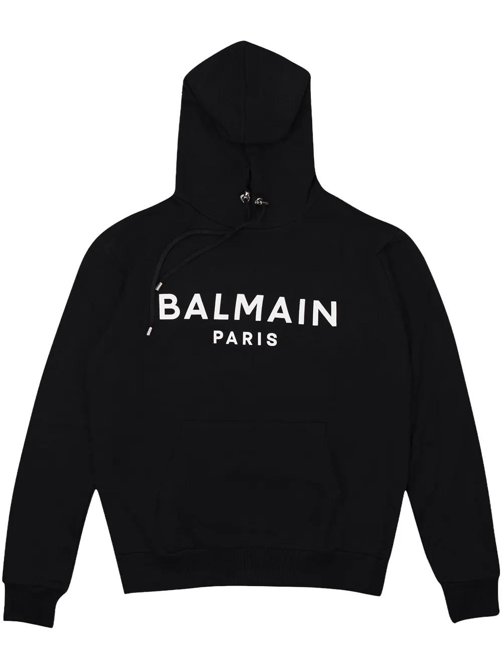 Толстовка с принтом BALMAIN, черный 
Толстовка с принтом BALMAIN, черный