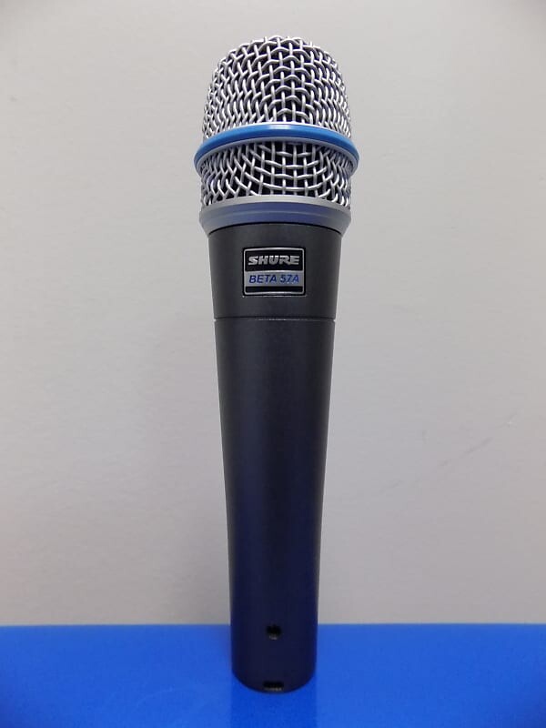 Микрофон Shure BETA 57A Supercardioid Dynamic Instrument Microphone 
Микрофон Shure BETA 57A Supercardioid Dynamic Instrument Microphone