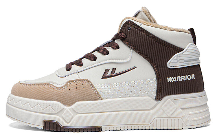 Кроссовки WARRIOR Skateboarding Shoes Unisex High-top Beige/Brown, коричневый
Кроссовки WARRIOR Skateboarding Shoes Unisex High-top Beige/Brown, коричневый
