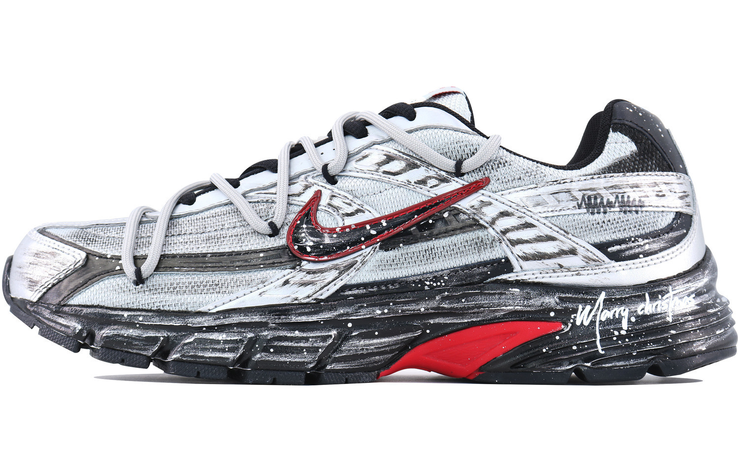 Nike Мужские низкие кроссовки Initiator для города, поездок на работу и бега, черный с серебристым рисунком
Nike Мужские низкие кроссовки Initiator для города, поездок на работу и бега, черный с серебристым рисунком