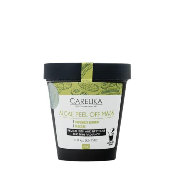 Маска-пилинг из водорослей с зеленым огурцом и глюкозой, 15 г Carelika
Маска-пилинг из водорослей с зеленым огурцом и глюкозой, 15 г Carelika