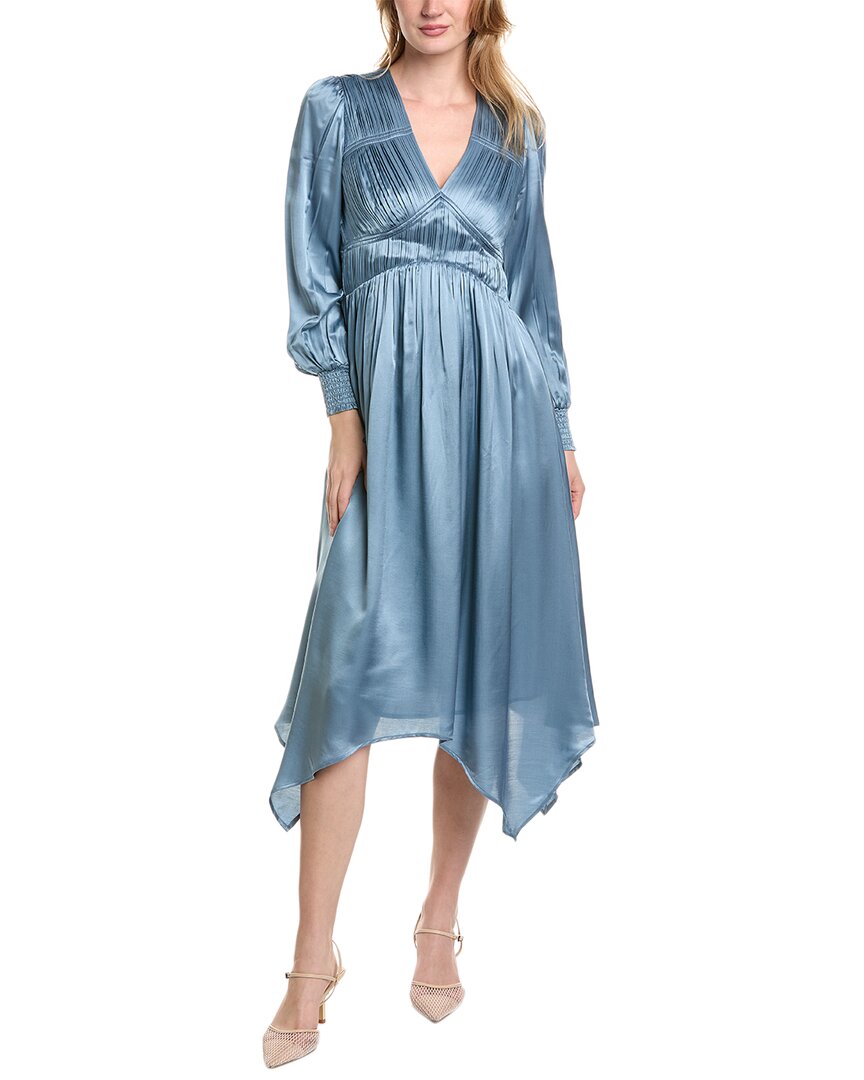 AllSaints Estelle мини-платье из шелка с добавлением других материалов All Saints, синий
AllSaints Estelle мини-платье из шелка с добавлением других материалов All Saints, синий