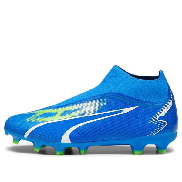 Кроссовки ultra match+ laceless fg/ag 'ultra blue white green' Puma, синий
Кроссовки ultra match+ laceless fg/ag 'ultra blue white green' Puma, синий