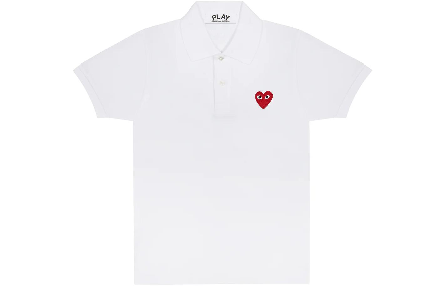 CDG Play Поло унисекс белое
CDG Play Поло унисекс белое