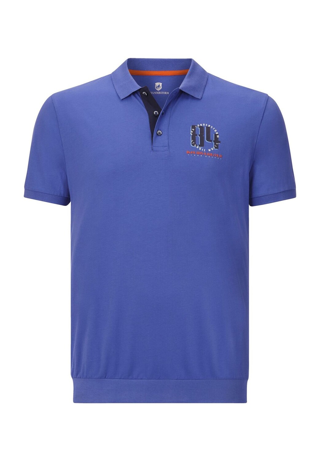 Рубашка-поло TOPI JAN VANDERSTORM, синий 
Рубашка-поло TOPI JAN VANDERSTORM, синий