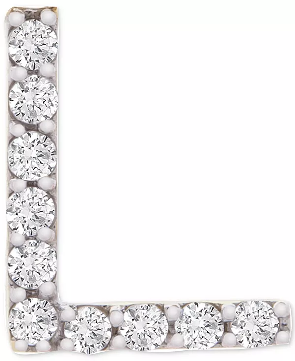 Серьга-Гвоздик с бриллиантом (1/20 карата) из 14-каратного золота, созданная для Macy's Wrapped, l
Серьга-Гвоздик с бриллиантом (1/20 карата) из 14-каратного золота, созданная для Macy's Wrapped, l