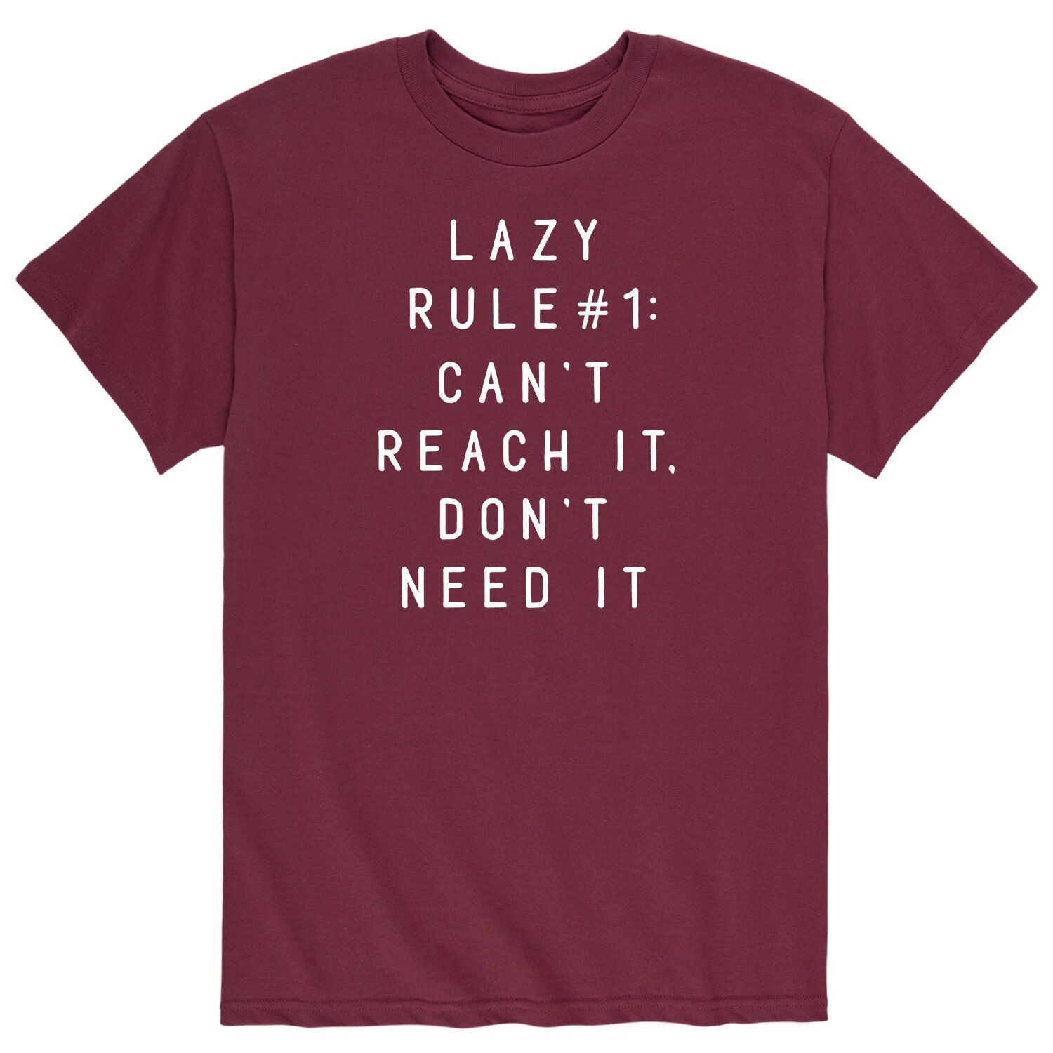 Мужская футболка Lazy Rule 1 Licensed Character
Мужская футболка Lazy Rule 1 Licensed Character