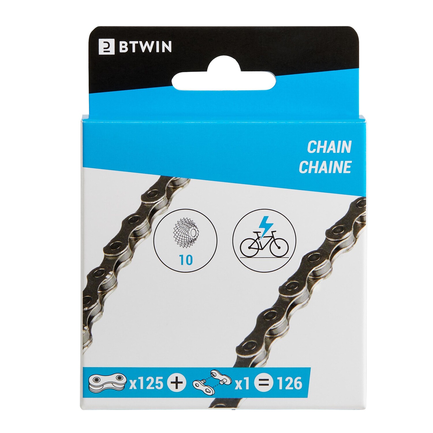 Велосипедная цепь 10-скоростной электровелосипед DECATHLON
Велосипедная цепь 10-скоростной электровелосипед DECATHLON