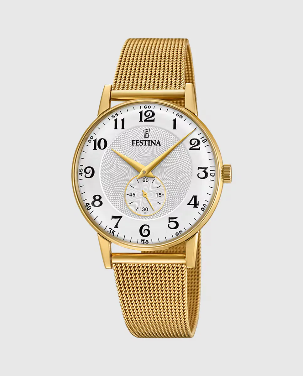 Мужские часы F20569/1 Acero Classico из серебристой стали Festina, серебряный
Мужские часы F20569/1 Acero Classico из серебристой стали Festina, серебряный