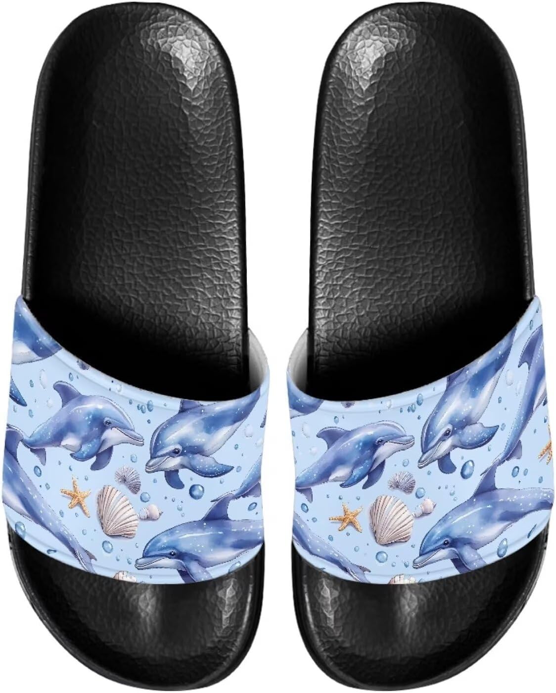 Сандалии-шлепанцы унисекс с мягкой стелькой, удобные для женщин и мужчин, кожаные, размеры 6-13,5 Mintulipy, Dolphin
Сандалии-шлепанцы унисекс с мягкой стелькой, удобные для женщин и мужчин, кожаные, размеры 6-13,5 Mintulipy, Dolphin