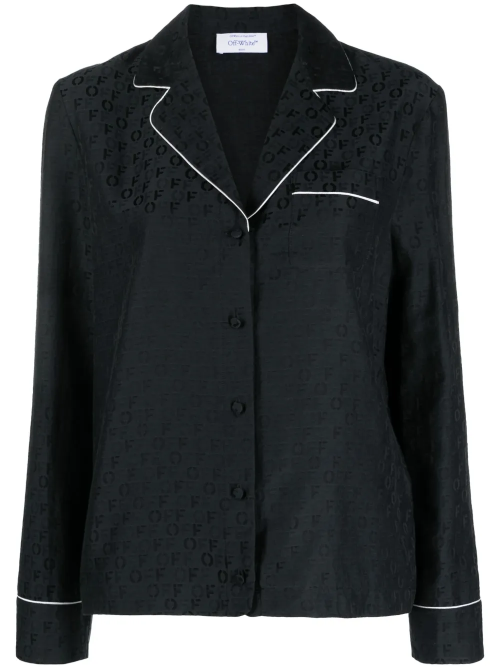 Атласная рубашка Off Jacq Pajama OFF-WHITE, черный
Атласная рубашка Off Jacq Pajama OFF-WHITE, черный
