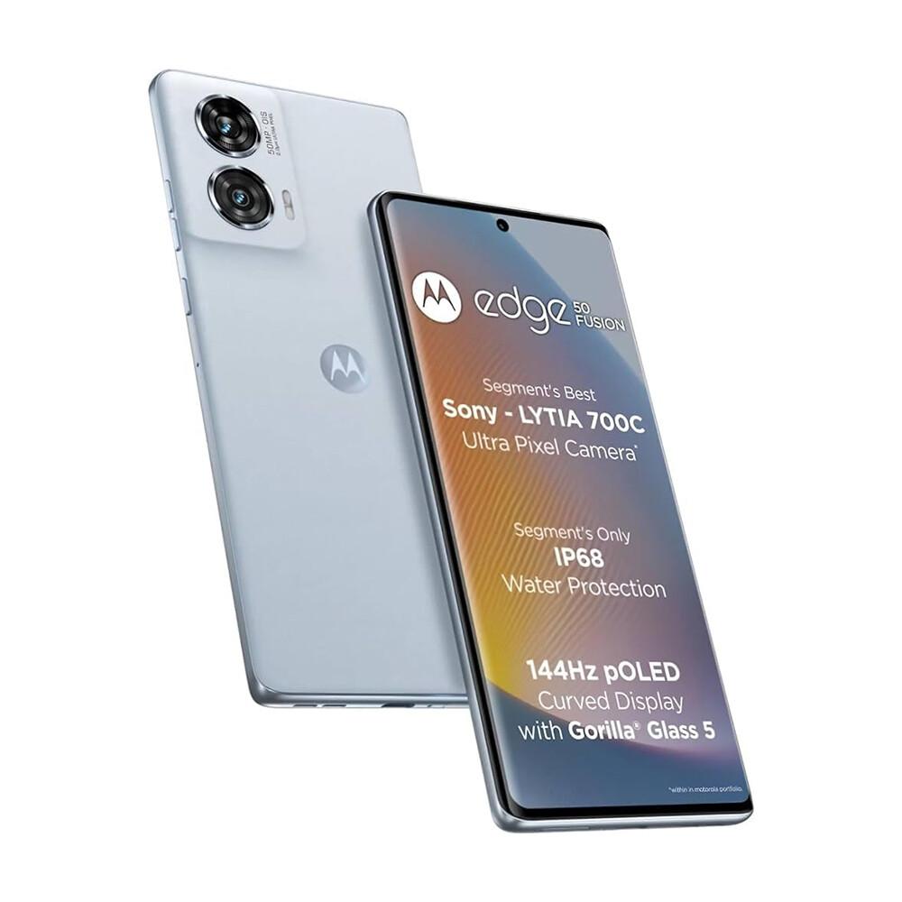 Смартфон Motorola Edge 50 Fusion, 12 ГБ/512 ГБ, 1 Nano-SIM + eSIM, голубой
Смартфон Motorola Edge 50 Fusion, 12 ГБ/512 ГБ, 1 Nano-SIM + eSIM, голубой