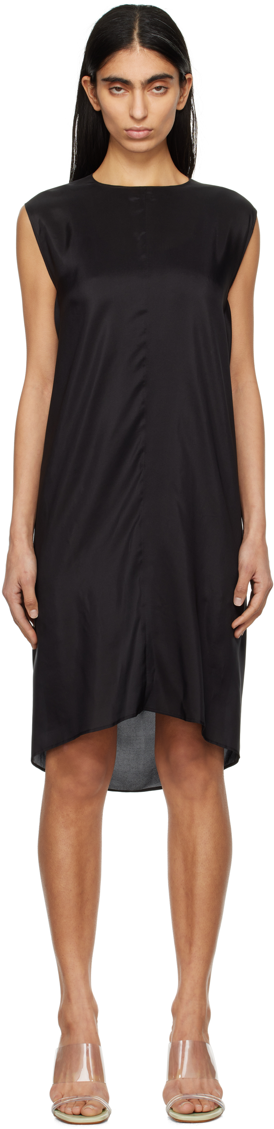 Легкое шелковое платье-миди прямого кроя MM6 Maison Margiela
Легкое шелковое платье-миди прямого кроя MM6 Maison Margiela