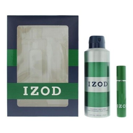 Izod Green Подарочный набор из 2 предметов Туалетная вода 15мл Спрей для тела 200мл для мужчин
Izod Green Подарочный набор из 2 предметов Туалетная вода 15мл Спрей для тела 200мл для мужчин