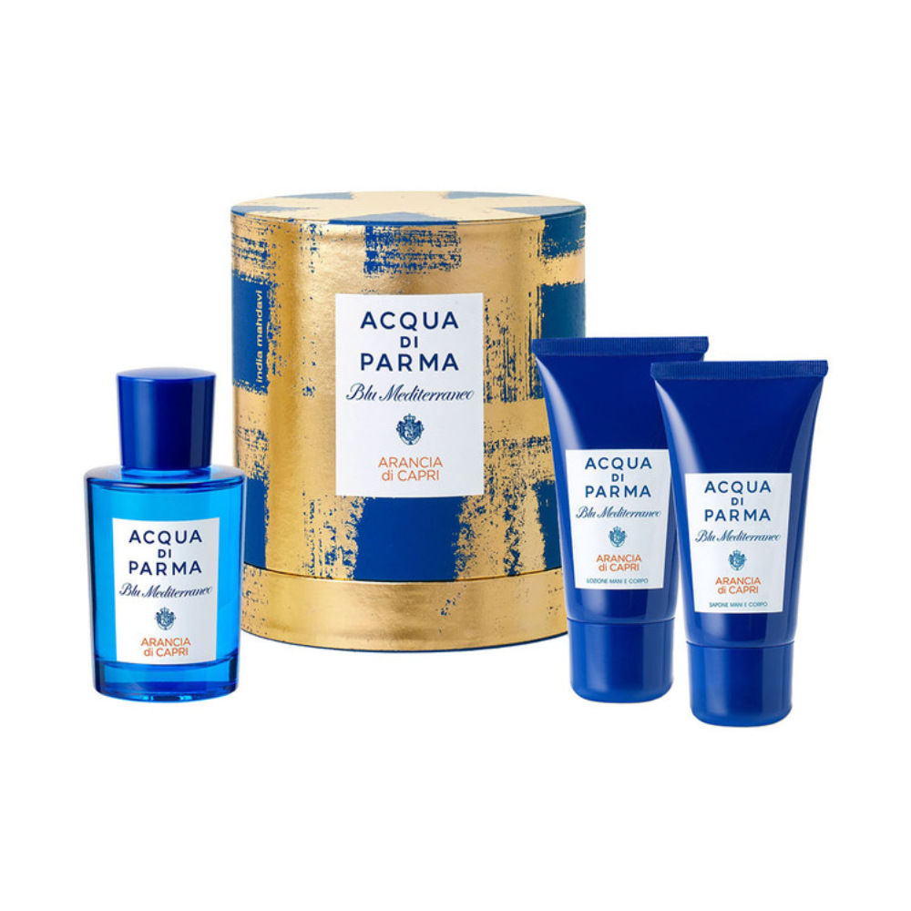 Набор Acqua Di Parma Blu Mediterraneo Arancia Di Capri Holiday 2024, 3 предмета
Набор Acqua Di Parma Blu Mediterraneo Arancia Di Capri Holiday 2024, 3 предмета
