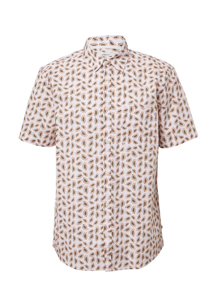 Рубашка на пуговицах классического кроя s.Oliver, White
Рубашка на пуговицах классического кроя s.Oliver, White