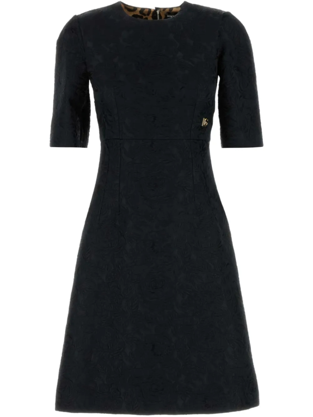 Мини-платье из парчи А-силуэта Dolce & Gabbana, черный
Мини-платье из парчи А-силуэта Dolce & Gabbana, черный