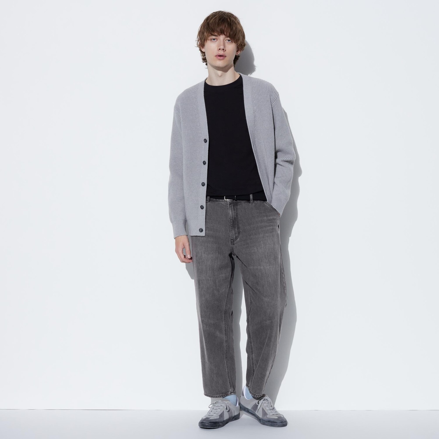 Джинсы Uniqlo мужские широкие, серый
Джинсы Uniqlo мужские широкие, серый