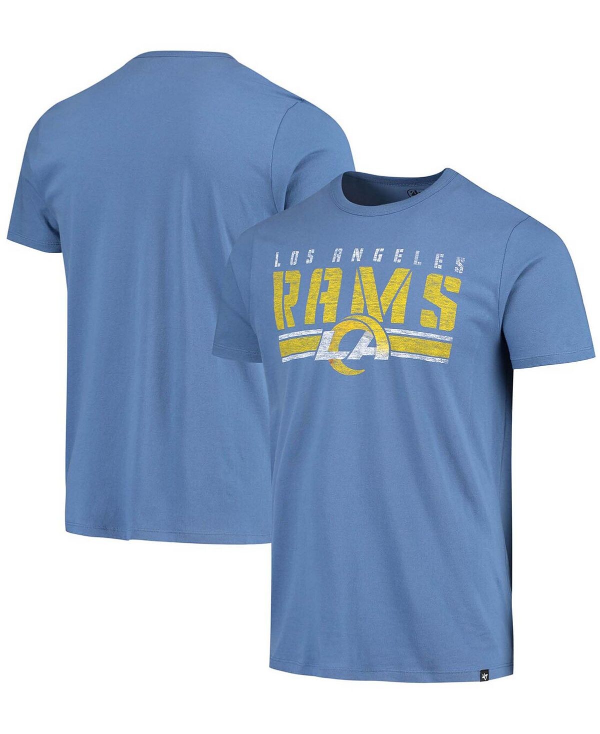 Мужская футболка royal los angeles rams stripe thru franklin с меланжевой отделкой '47 Brand, мульти
Мужская футболка royal los angeles rams stripe thru franklin с меланжевой отделкой '47 Brand, мульти
