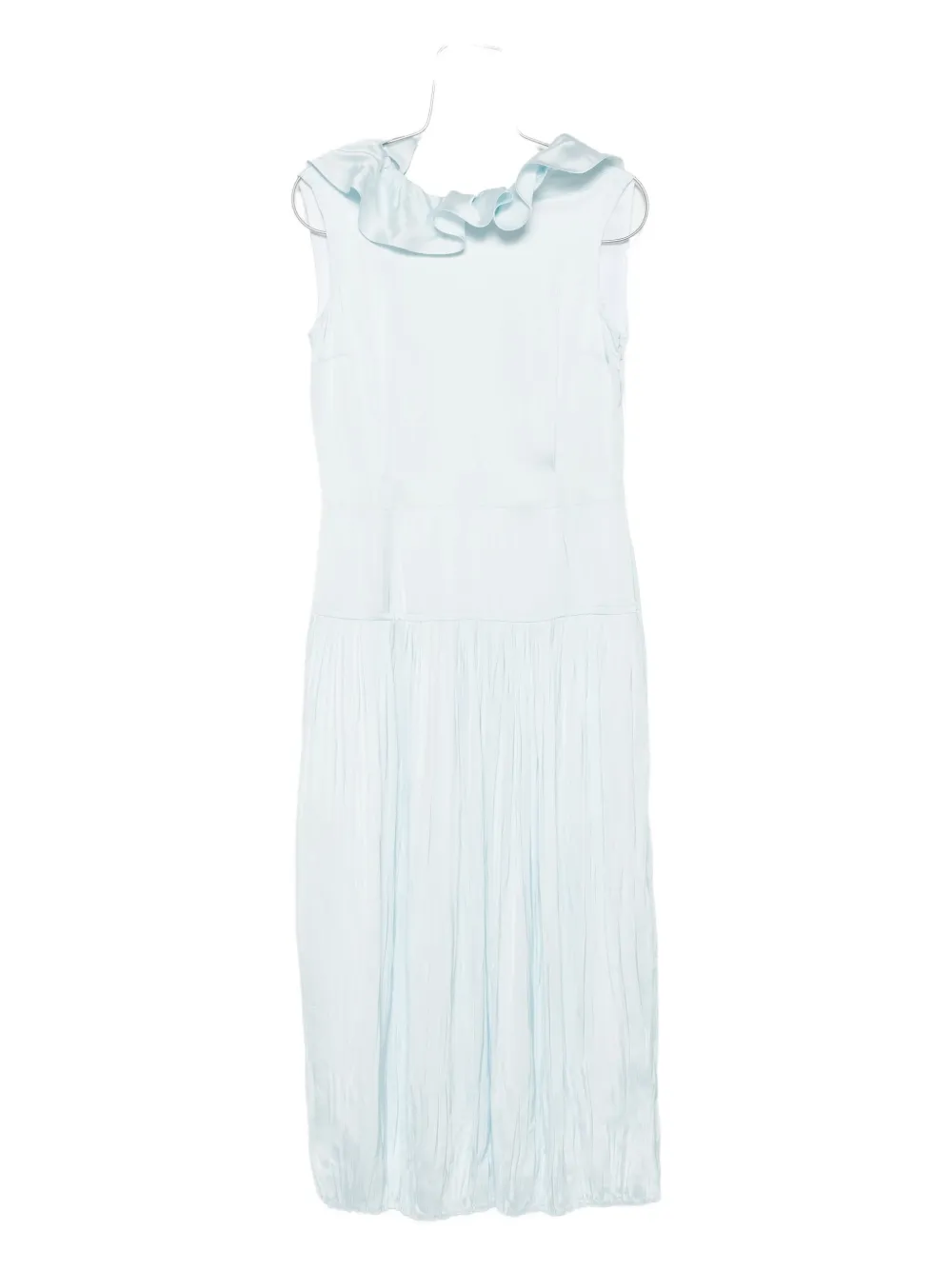 Макси-платье с оборкой на шее JIL SANDER, синий
Макси-платье с оборкой на шее JIL SANDER, синий