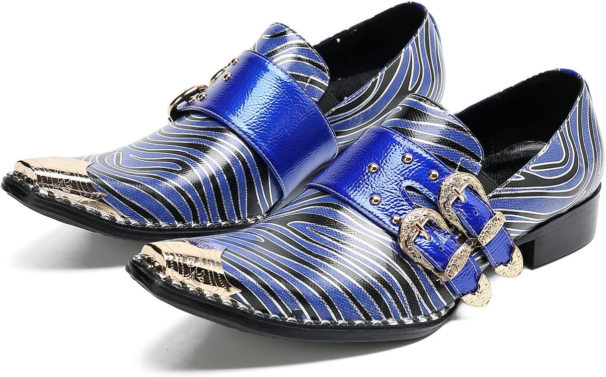 Мужские лоферы Santimon Slip On из кожи, повседневные и вечерние туфли с двойной пряжкой и золотым львиным носком - модная обувь для вечеринок, свадеб, сцены и клуба
Мужские лоферы Santimon Slip On из кожи, повседневные и вечерние туфли с двойной пряжкой и золотым львиным носком - модная обувь для вечеринок, свадеб, сцены и клуба