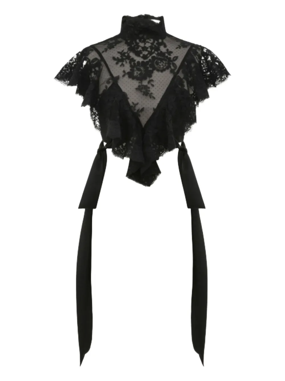 Гипнотическая блузка с высоким воротом ZIMMERMANN, черный
Гипнотическая блузка с высоким воротом ZIMMERMANN, черный