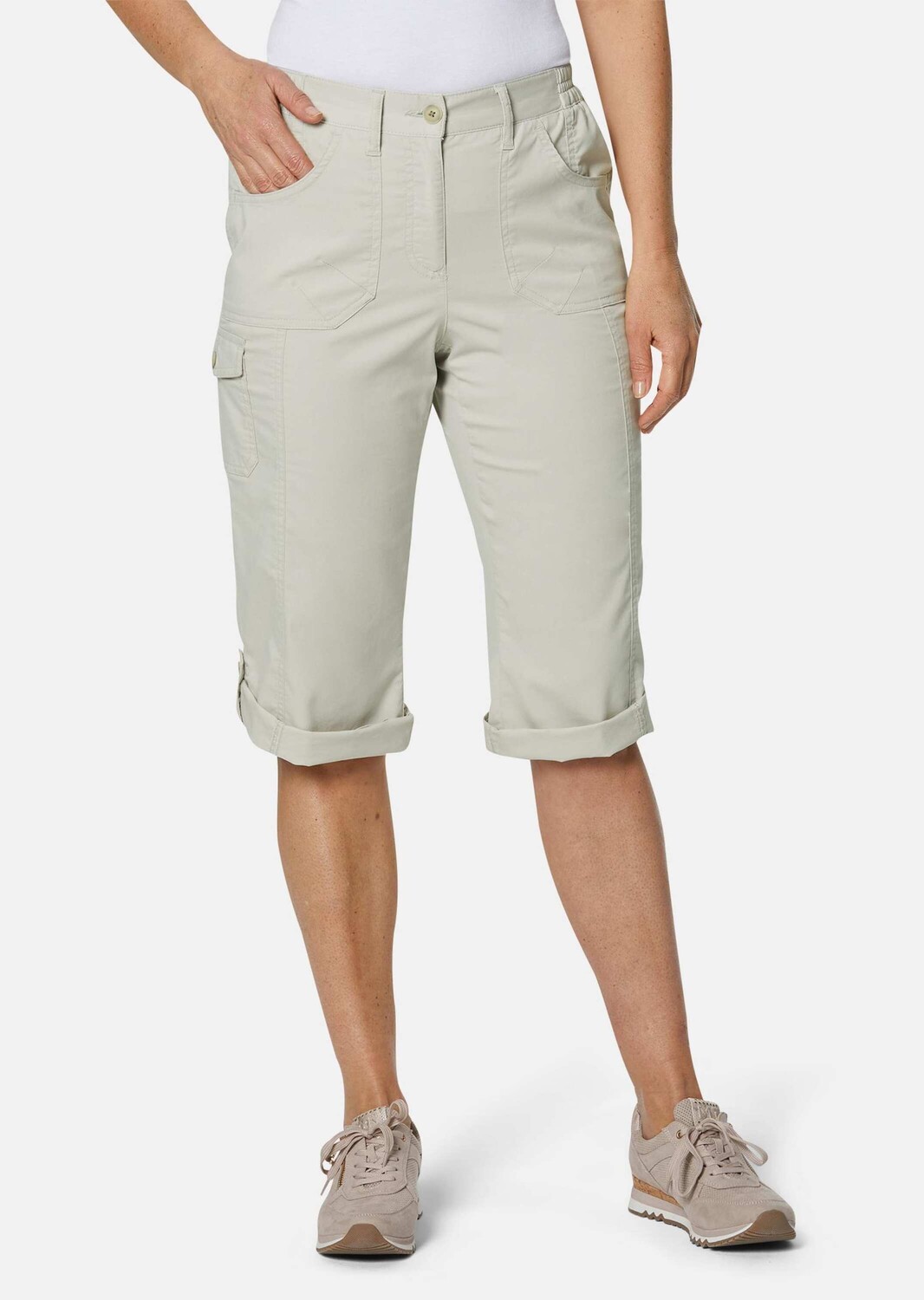 Брюки GOLDNER Capri Funktionshose Carla, песочный
Брюки GOLDNER Capri Funktionshose Carla, песочный