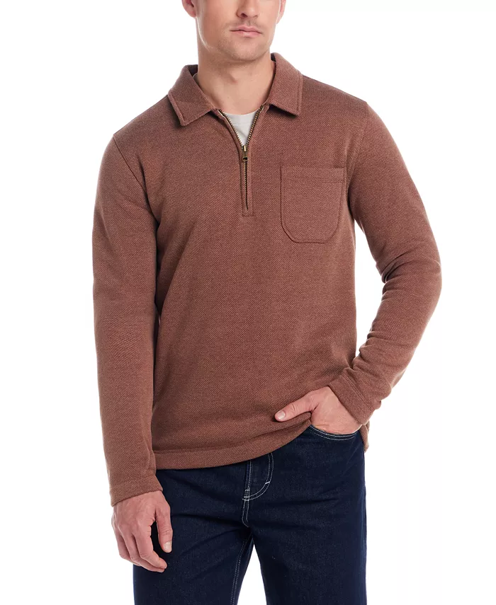 Мужской флисовый свитер с длинными рукавами и застежкой-молнией на четверть длины Weatherproof Vintage, коричневый
Мужской флисовый свитер с длинными рукавами и застежкой-молнией на четверть длины Weatherproof Vintage, коричневый