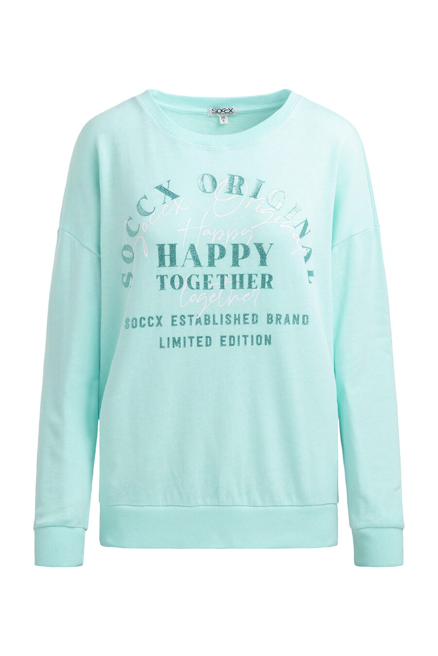 Толстовка Soccx, светло-голубой
Толстовка Soccx, светло-голубой