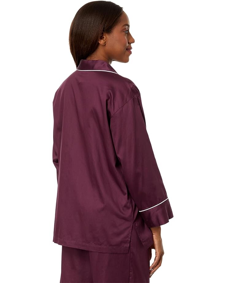 Пижамный комплект Natori Cotton Sateen Essentials Mandarin PJ Set, цвет Chocolate Cherry
Пижамный комплект Natori Cotton Sateen Essentials Mandarin PJ Set, цвет Chocolate Cherry