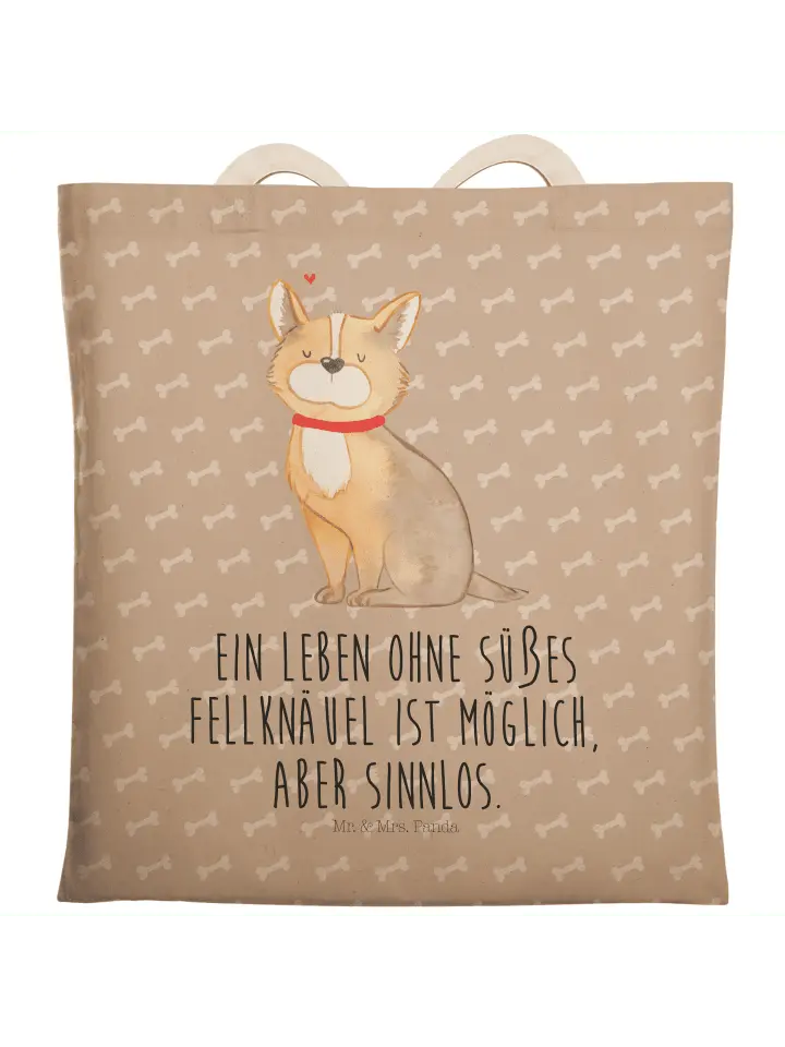 Шоппер Mr. & Mrs. Panda, цвет hundeglück 
Шоппер Mr. & Mrs. Panda, цвет hundeglück