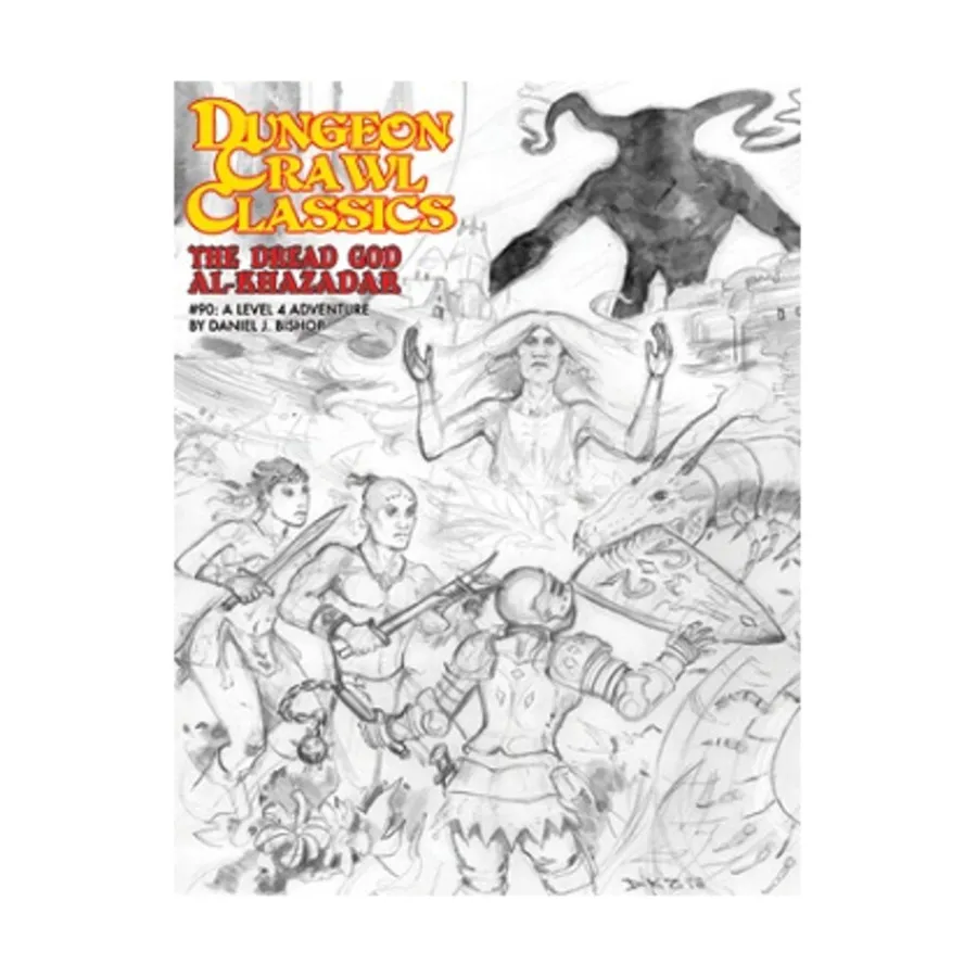 Модуль Dread God Al-Khazadar (Sketchcover Edition), Dungeon Crawl Classics Role Playing Games - Adventures
Модуль Dread God Al-Khazadar (Sketchcover Edition), Dungeon Crawl Classics Role Playing Games - Adventures
