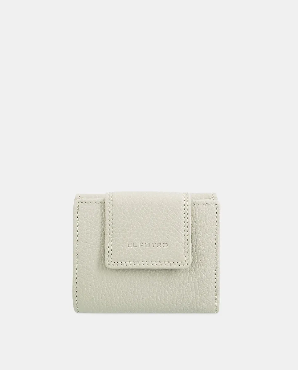 Маленький женский кошелек из коровьей кожи El Potro, бежевый
Маленький женский кошелек из коровьей кожи El Potro, бежевый