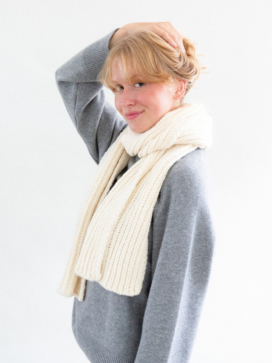 Шарф KOPYTO UHU, Natural White
Шарф KOPYTO UHU, Natural White