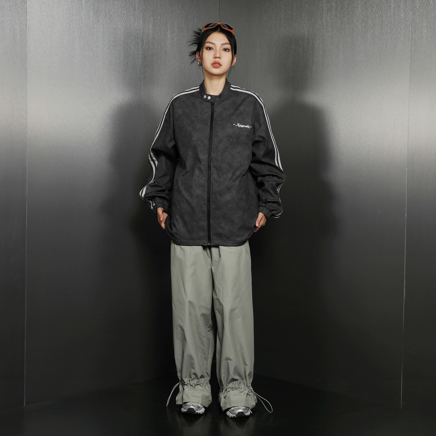 Куртка унисекс Kawasaki, черный
Куртка унисекс Kawasaki, черный