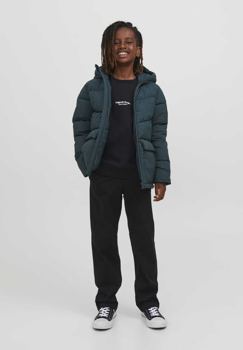 Толстовка JORVESTERBRO CREW NECK Jack & Jones Junior, цвет black
Толстовка JORVESTERBRO CREW NECK Jack & Jones Junior, цвет black