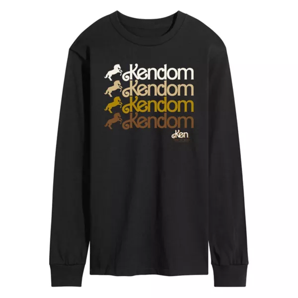 Мужская футболка с длинным рукавом и принтом в стиле вестерн от The Movie Kendom Barbie, черный
Мужская футболка с длинным рукавом и принтом в стиле вестерн от The Movie Kendom Barbie, черный