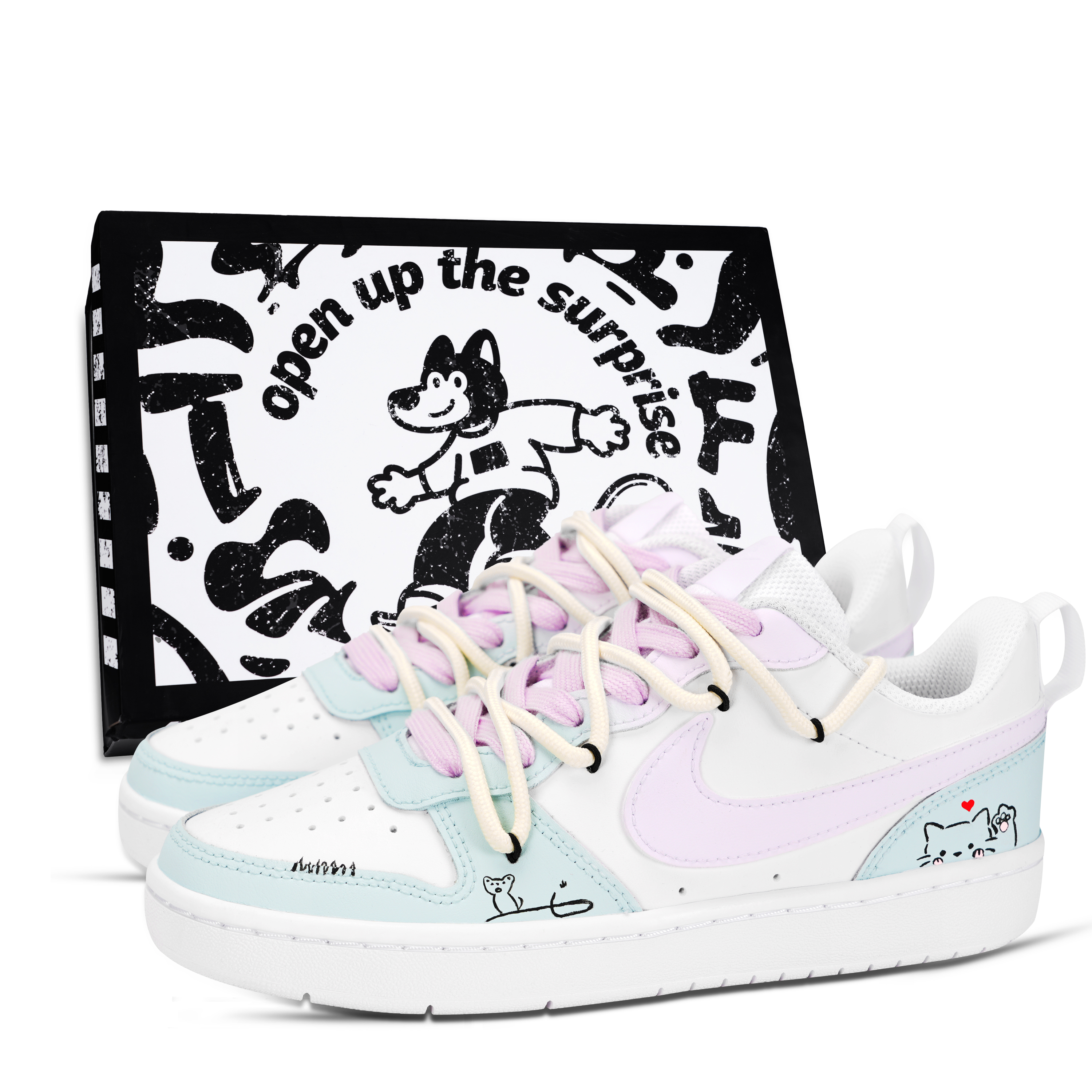 Детские кроссовки для скейтбординга Court Borough Low 2 с противоскользящей подошвой и износостойкими подошвами для подростков Nike, синий/желтый/белый/фиолетовый
Детские кроссовки для скейтбординга Court Borough Low 2 с противоскользящей подошвой и износостойкими подошвами для подростков Nike, синий/желтый/белый/фиолетовый