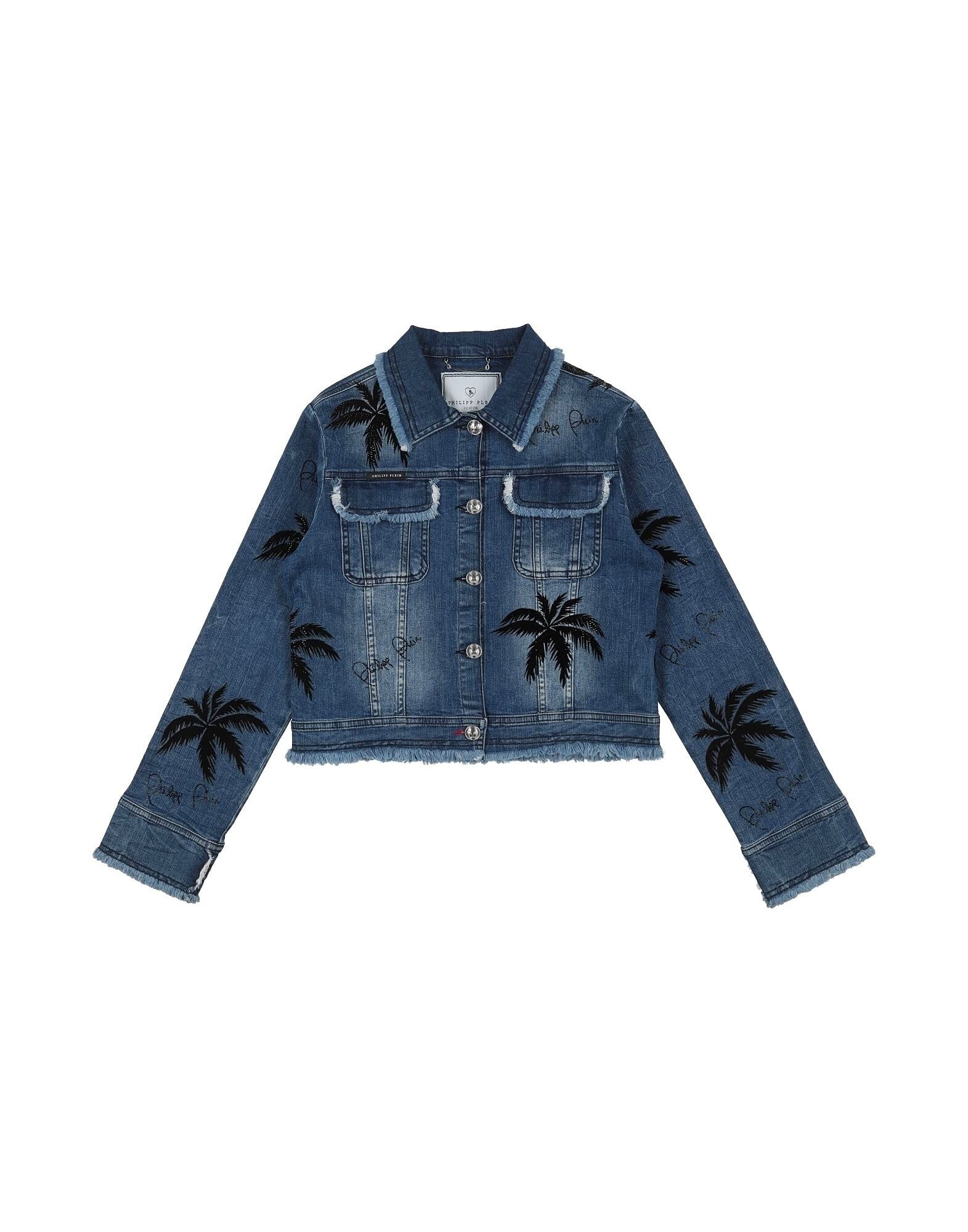 Джинсовая куртка для девочек Philipp Plein, синий
Джинсовая куртка для девочек Philipp Plein, синий