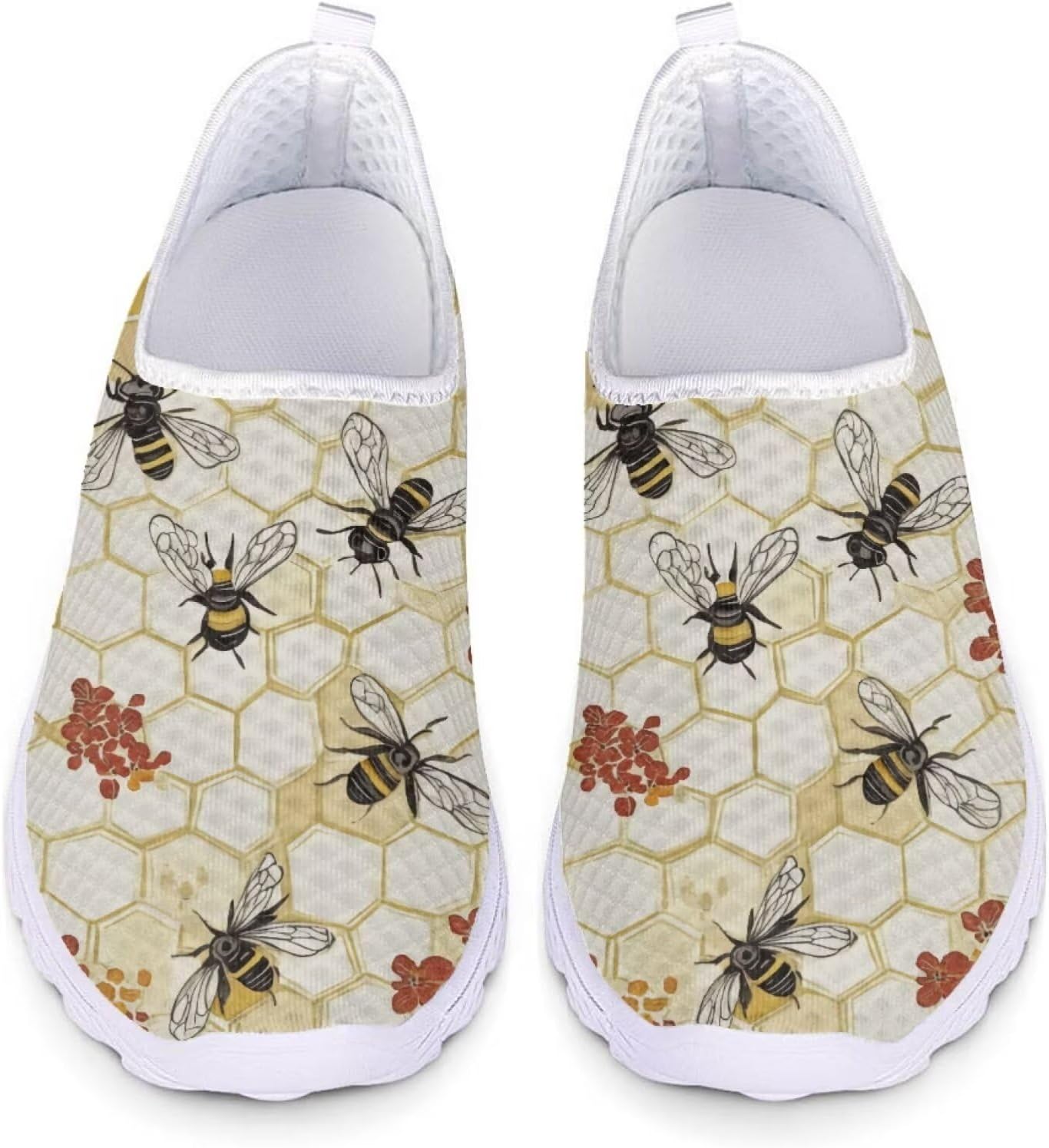 Женские прогулочные кроссовки Forchrinse Music Note, мужские слипоны GO Walk с мягкой сеткой, легкая рабочая обувь, Bee Honey
Женские прогулочные кроссовки Forchrinse Music Note, мужские слипоны GO Walk с мягкой сеткой, легкая рабочая обувь, Bee Honey